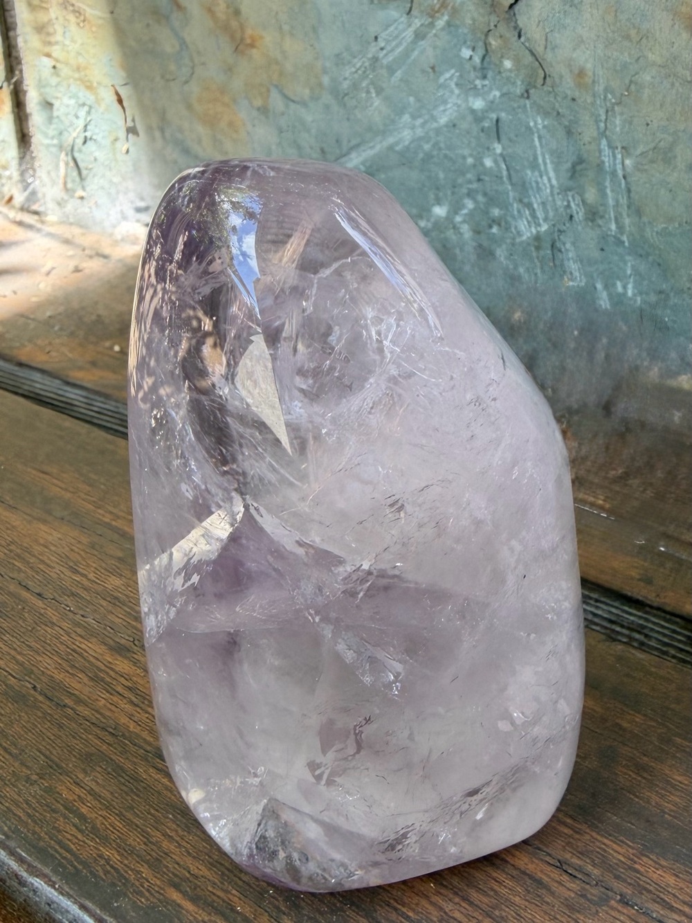 Amethyst Crystal Freeform – 4", 15.2 oz